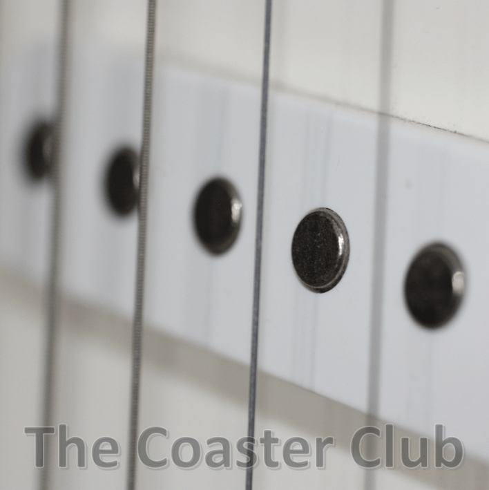 close-up shot of guitar strings